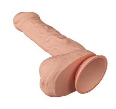 Duże realistyczne dildo penis z przyssawką  26cm